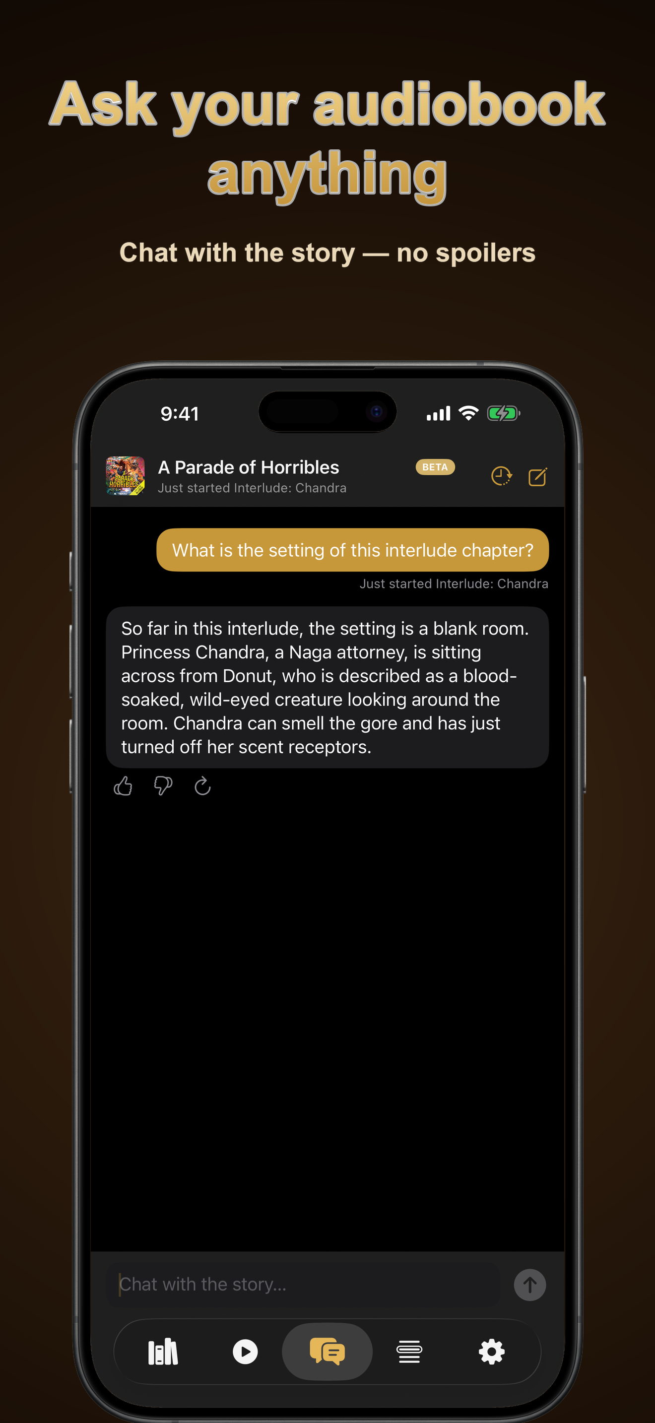 Chat with your book using AI
